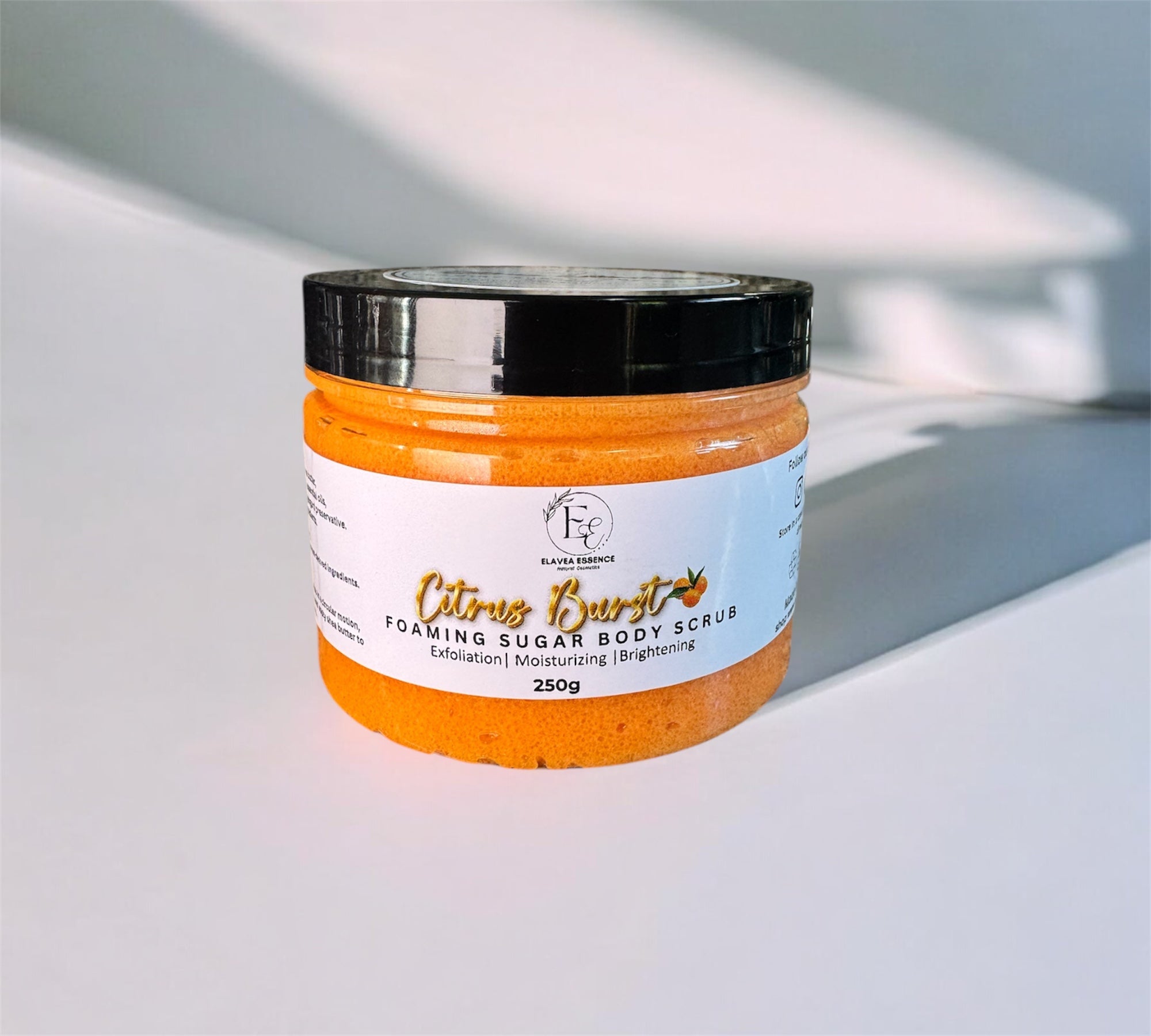 Citrus Burst Foaming Body Scrub