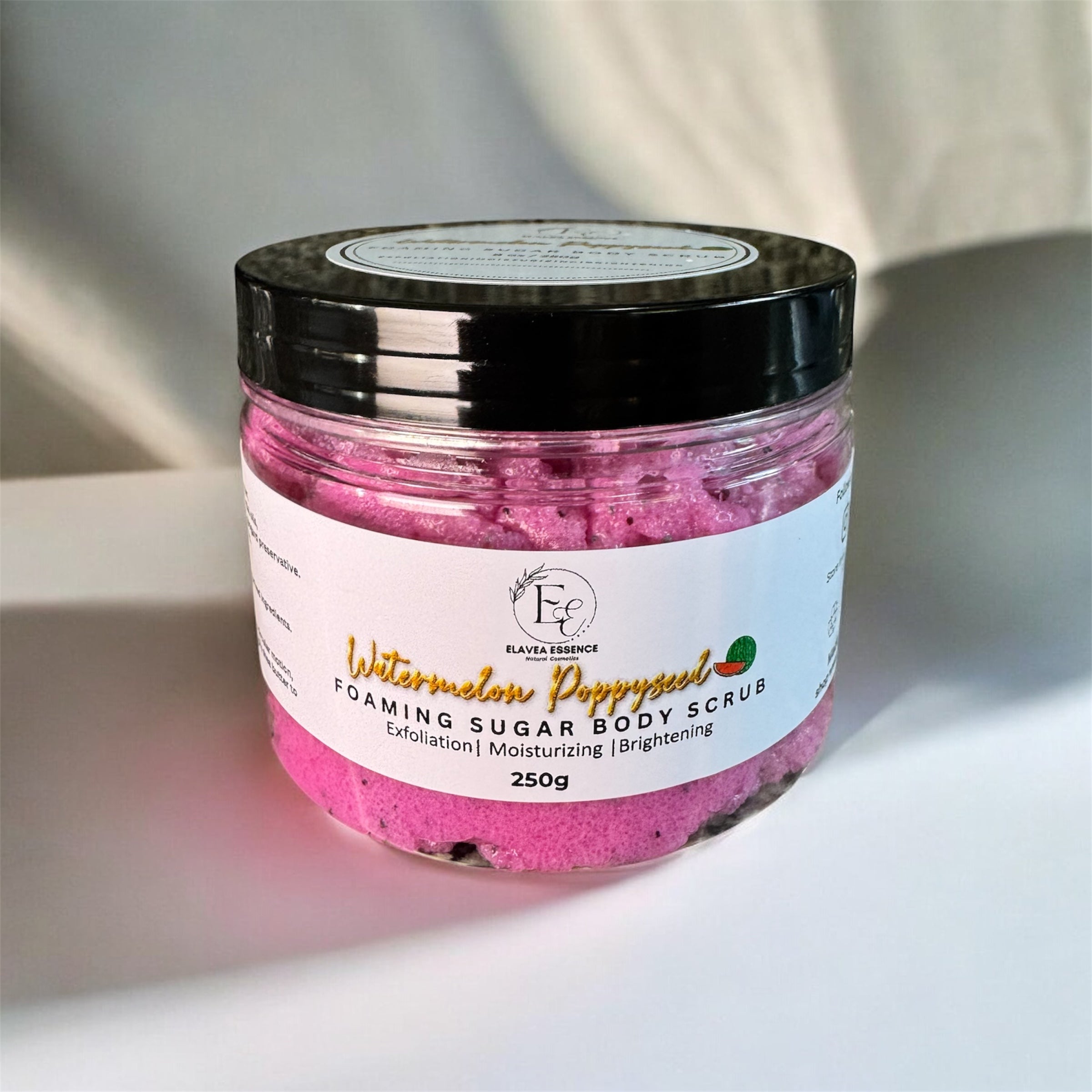 Watermelon Poppyseed Foaming Body Scrub