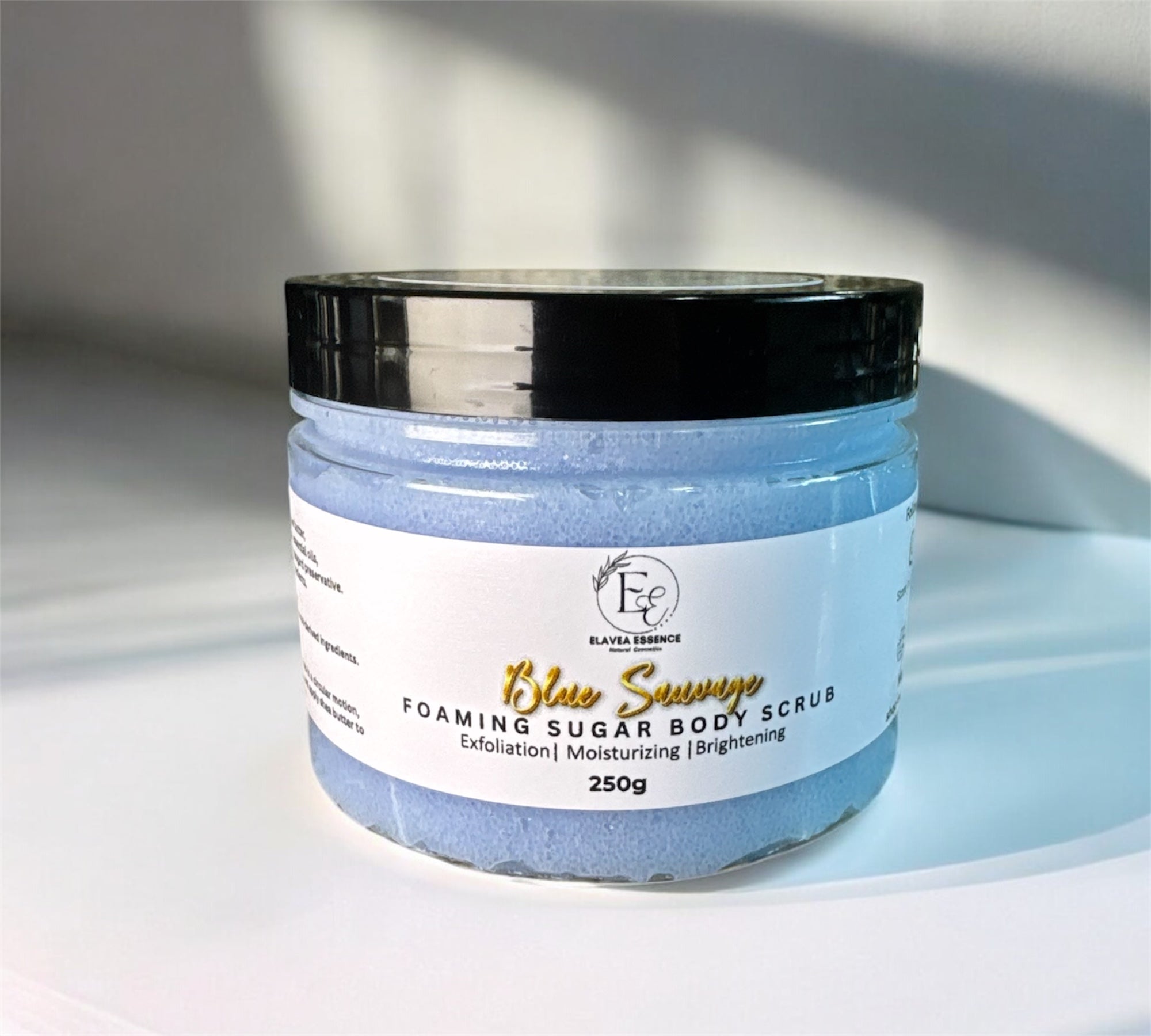 Blue Sauvage Foaming Body Scrub