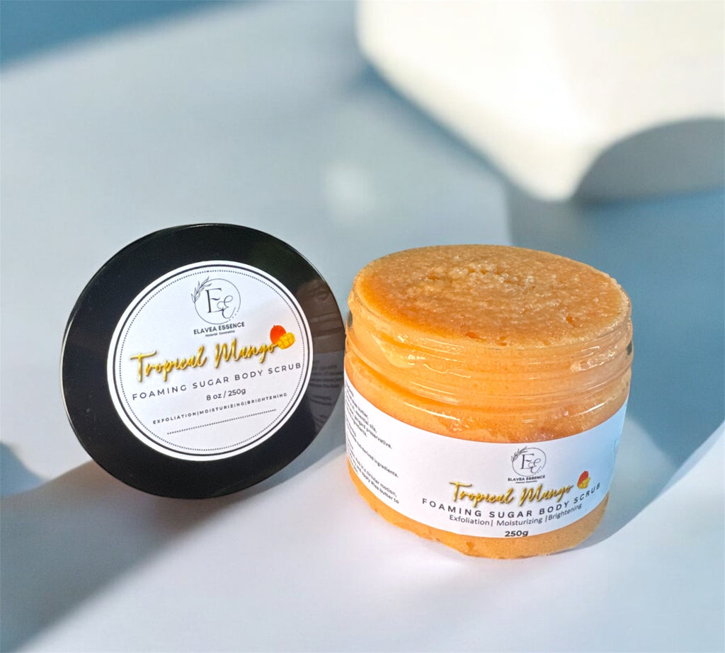 Tropical Mango Foaming Body Scrub