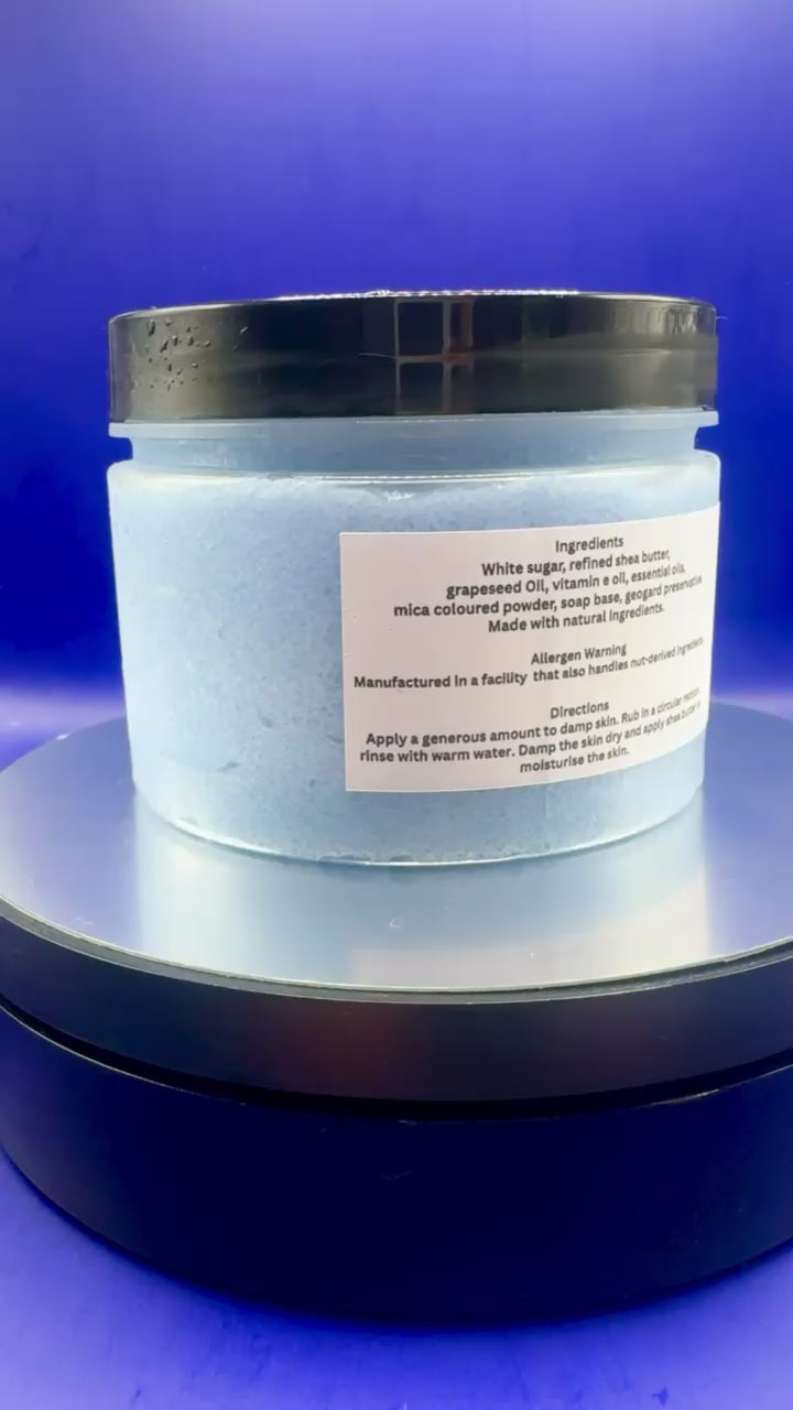 Blue Sauvage Foaming Body Scrub