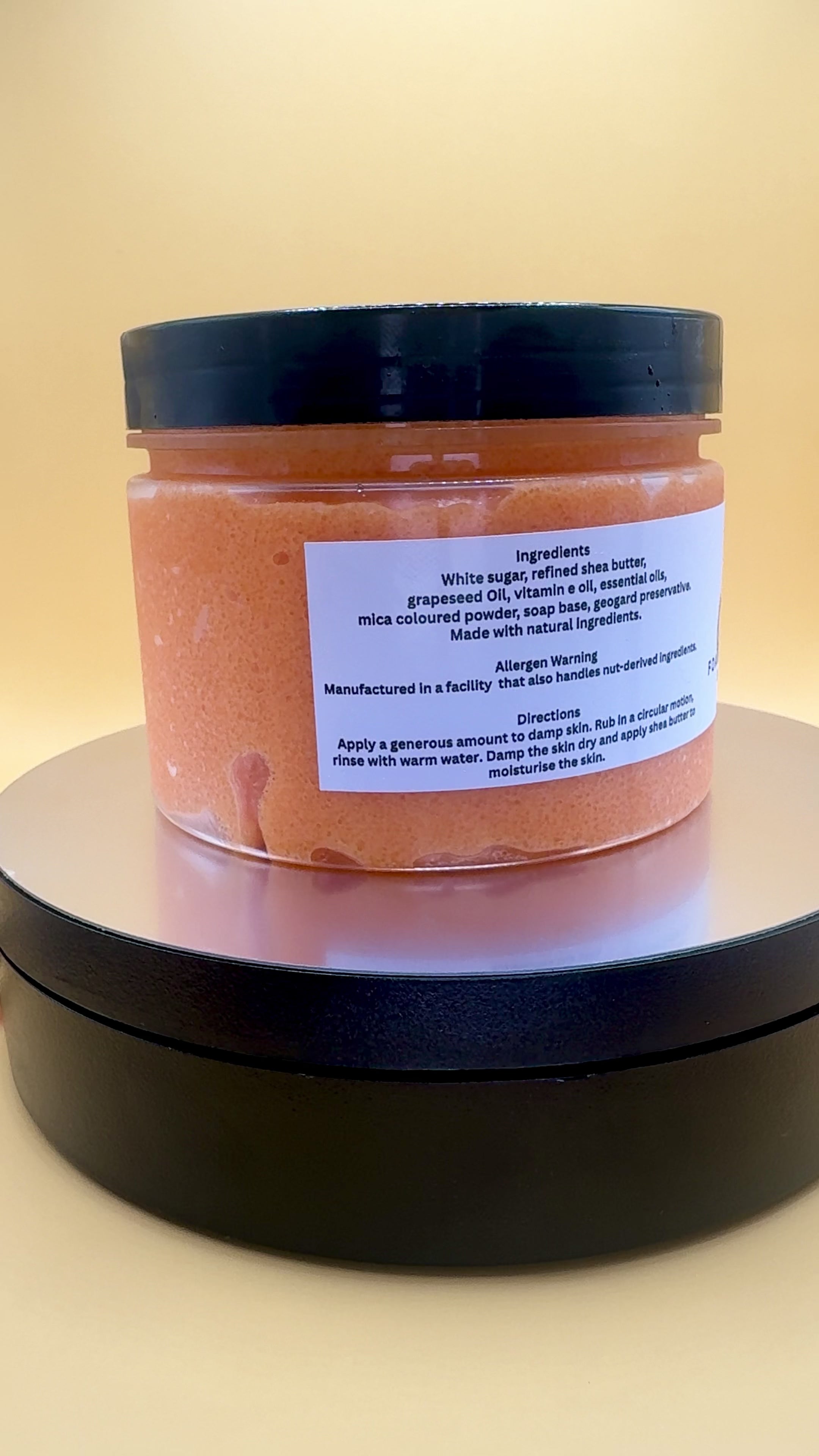 Citrus Burst Foaming Body Scrub